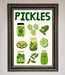 Pickle Lover Framed Wall Art - Hi Society