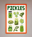 Pickle Lover Framed Wall Art - Hi Society