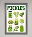 Pickle Lover Framed Wall Art - Hi Society