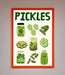 Pickle Lover Framed Wall Art - Hi Society