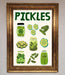 Pickle Lover Framed Wall Art - Hi Society