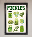 Pickle Lover Framed Wall Art - Hi Society