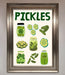 Pickle Lover Framed Wall Art - Hi Society