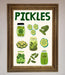 Pickle Lover Framed Wall Art - Hi Society