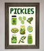 Pickle Lover Framed Wall Art - Hi Society