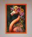Pink Flamingo Floral Framed Poster - Hi Society
