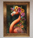 Pink Flamingo Floral Framed Poster - Hi Society