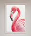 Pink Flamingo Stare Framed Print - Hi Society