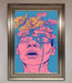 Pink Flowers On Face Framed Wall Art - Hi Society