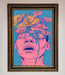 Pink Flowers On Face Framed Wall Art - Hi Society