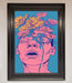 Pink Flowers On Face Framed Wall Art - Hi Society