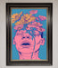 Pink Flowers On Face Framed Wall Art - Hi Society