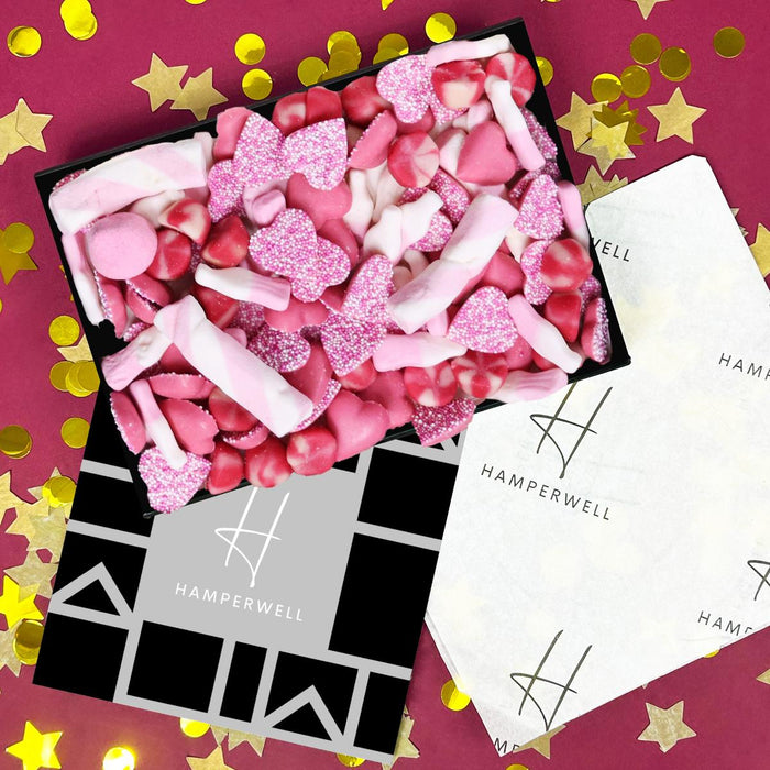 Pink Sweets Letterbox Gift Hamper - Signature