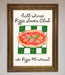 Pizza Lover Club Framed Wall Art - Hi Society