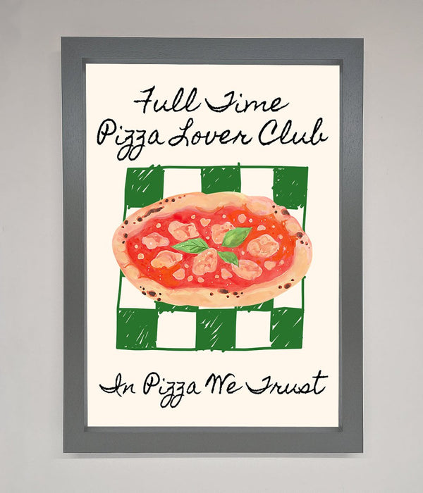 Pizza Lover Club Framed Wall Art - Hi Society