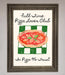 Pizza Lover Club Framed Wall Art - Hi Society