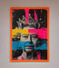 Queen Elizabeth Paint Splatter Framed Wall Art - Hi Society