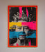 Queen Elizabeth Paint Splatter Framed Wall Art - Hi Society