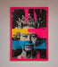 Queen Elizabeth Paint Splatter Framed Wall Art - Hi Society
