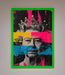 Queen Elizabeth Paint Splatter Framed Wall Art - Hi Society