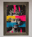 Queen Elizabeth Paint Splatter Framed Wall Art - Hi Society