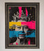 Queen Elizabeth Paint Splatter Framed Wall Art - Hi Society
