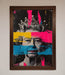 Queen Elizabeth Paint Splatter Framed Wall Art - Hi Society