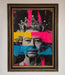 Queen Elizabeth Paint Splatter Framed Wall Art - Hi Society