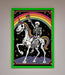 Rainbow Skeleton Framed Wall Art - Hi Society