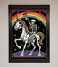 Rainbow Skeleton Framed Wall Art - Hi Society