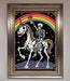 Rainbow Skeleton Framed Wall Art - Hi Society