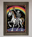 Rainbow Skeleton Framed Wall Art - Hi Society