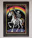 Rainbow Skeleton Framed Wall Art - Hi Society