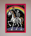 Rainbow Skeleton Framed Wall Art - Hi Society