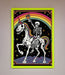 Rainbow Skeleton Framed Wall Art - Hi Society