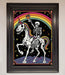Rainbow Skeleton Framed Wall Art - Hi Society