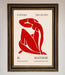 Red Matisse Man Framed Print - Hi Society
