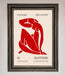 Red Matisse Man Framed Print - Hi Society
