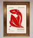 Red Matisse Man Framed Print - Hi Society