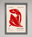 Red Matisse Man Framed Print - Hi Society