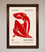 Red Matisse Man Framed Print - Hi Society