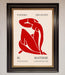 Red Matisse Man Framed Print - Hi Society