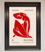 Red Matisse Man Framed Print - Hi Society