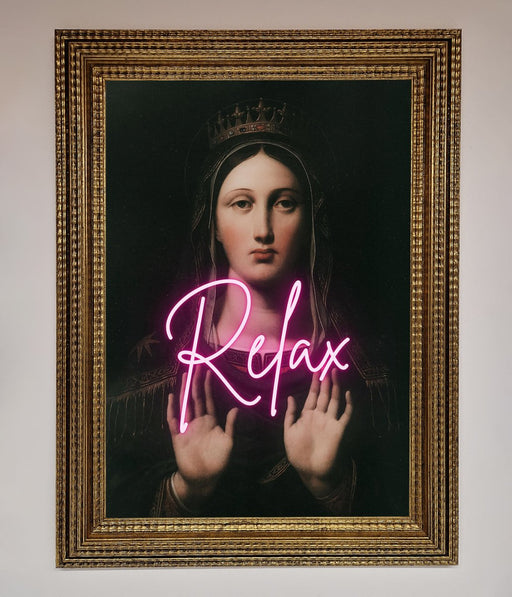 Relax Mate Framed Wall Art - Hi Society