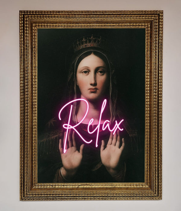 Relax Mate Framed Wall Art - Hi Society