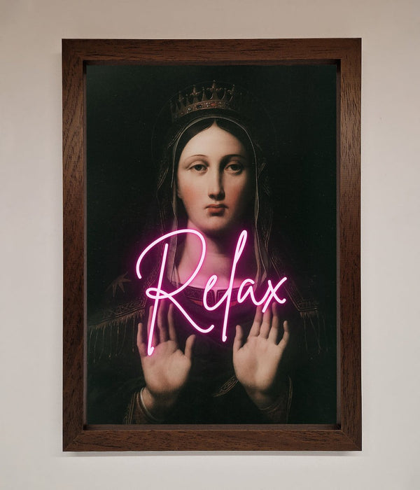 Relax Mate Framed Wall Art - Hi Society