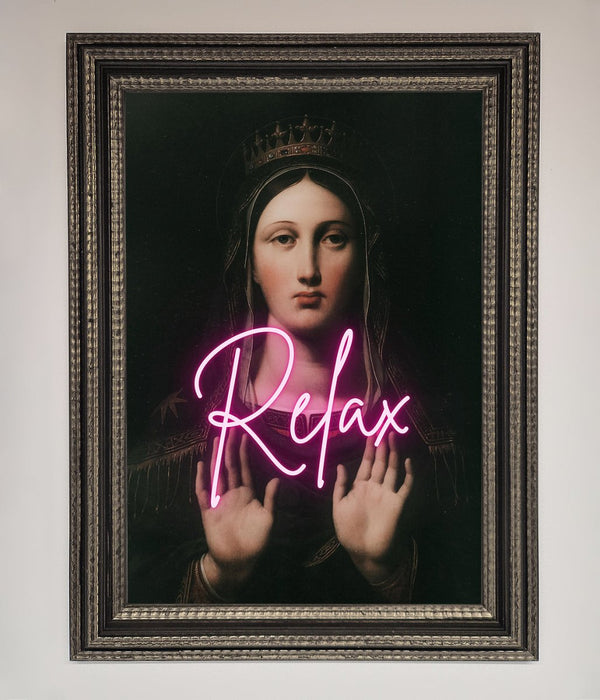 Relax Mate Framed Wall Art - Hi Society