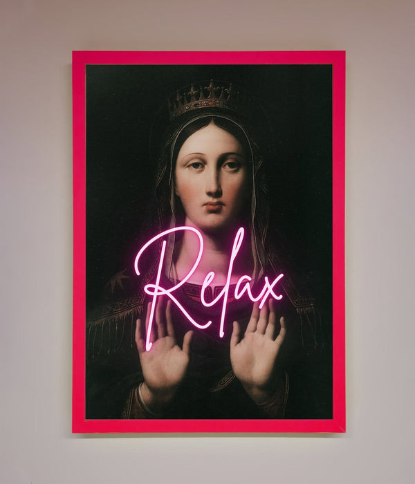 Relax Mate Framed Wall Art - Hi Society