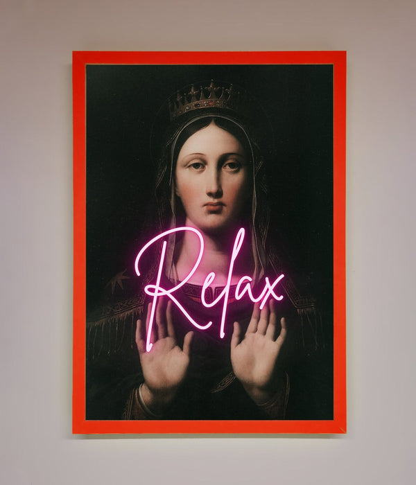 Relax Mate Framed Wall Art - Hi Society