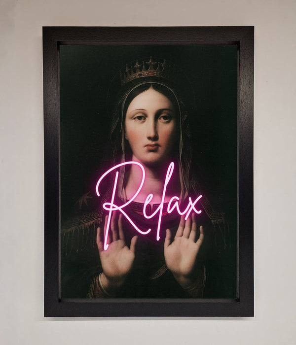 Relax Mate Framed Wall Art - Hi Society